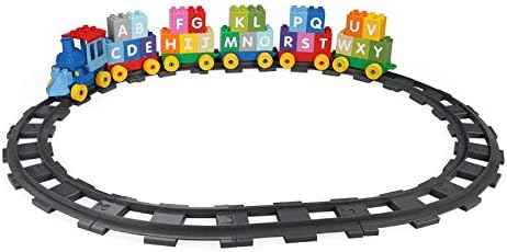 Dubie The Alphabet Train - 71 Pieces and 26 Learning Cards - Safqqa Egypt