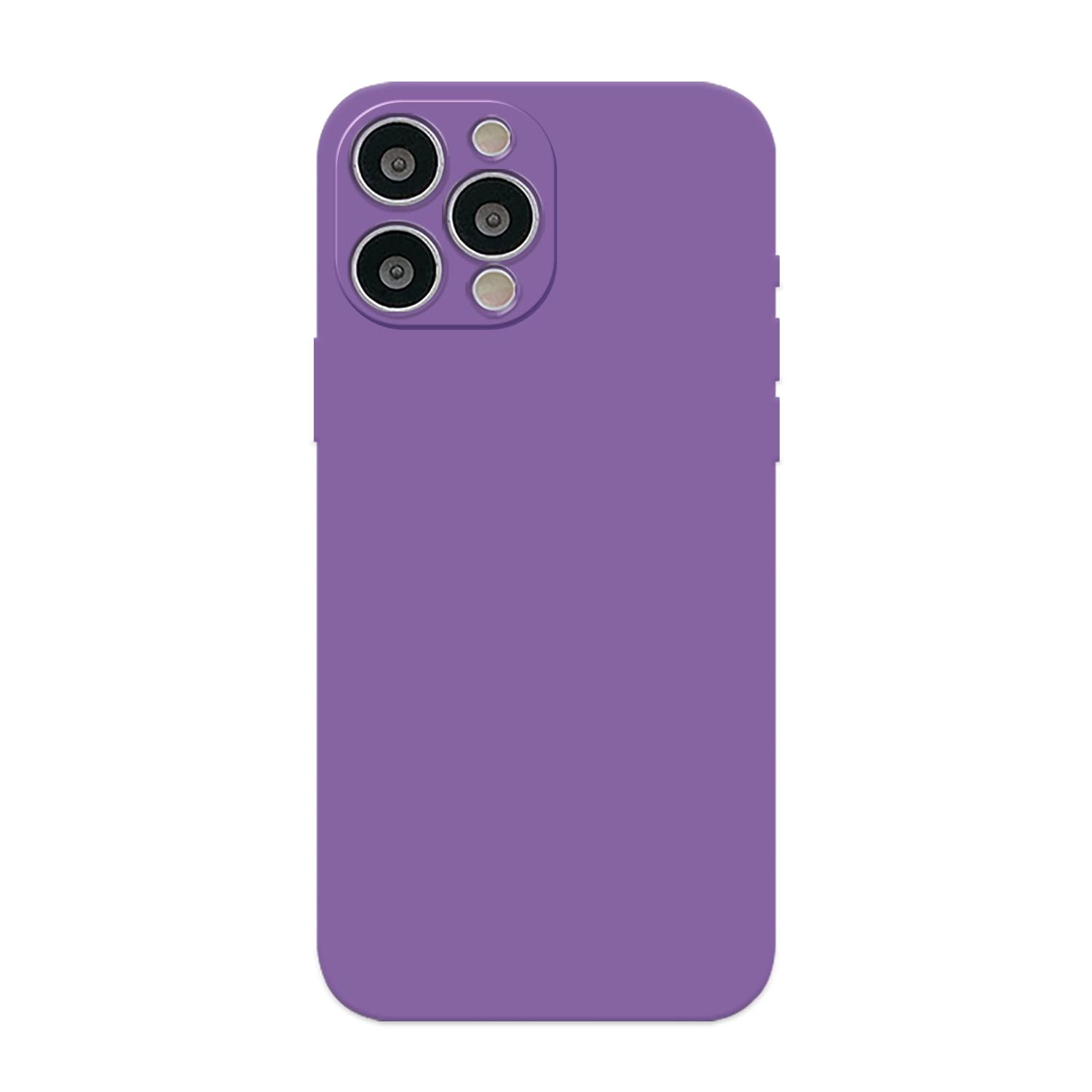 GXFCZD Case for iPhone 13pro max, 6.7-Inch, Silky-Soft Touch, Full-Bodypro maxtective Case, Shockproof Cover with Microfiber Lining (purple) - Safqqa Egypt