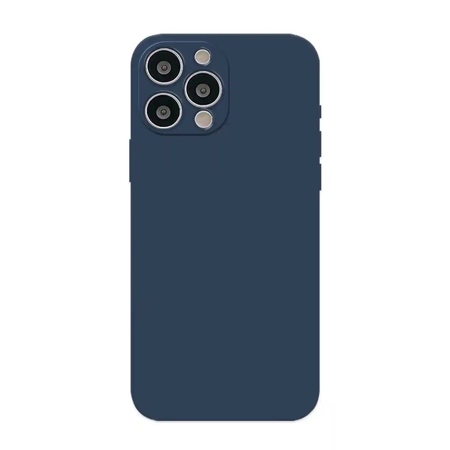 GXFCZD Case for iPhone 13pro max, 6.7-Inch, Silky-Soft Touch, Full-Bodypro maxtective Case, Shockproof Cover with Microfiber Lining (navy blue) - Safqqa Egypt