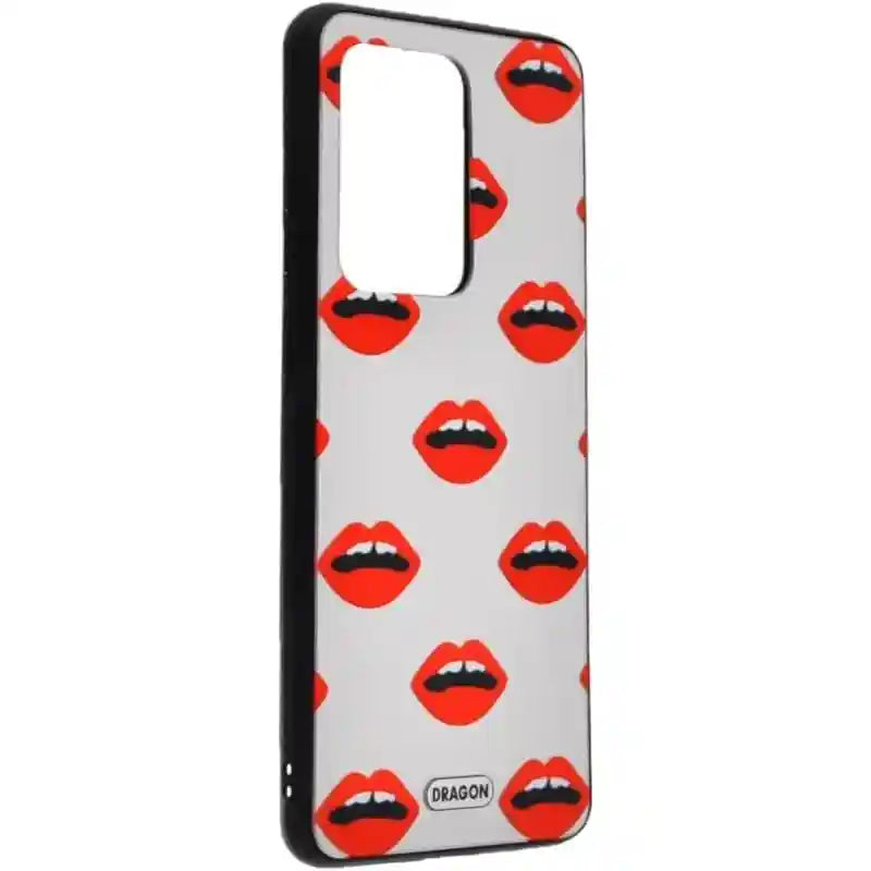 Dragon Plastic Creative Back Phone Protection Case Funky Design With Silicone Safety Edges And Mirror Back For Samsung Galaxy S11 / S20 Ultra - Multi Color - Safqqa Egypt
