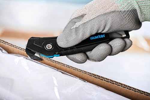 Martor 350001 Secumax 350 Concealed Blade Safety Cutter , black , Large 6.0" x H 1.5" x w 0.5" - Safqqa Egypt
