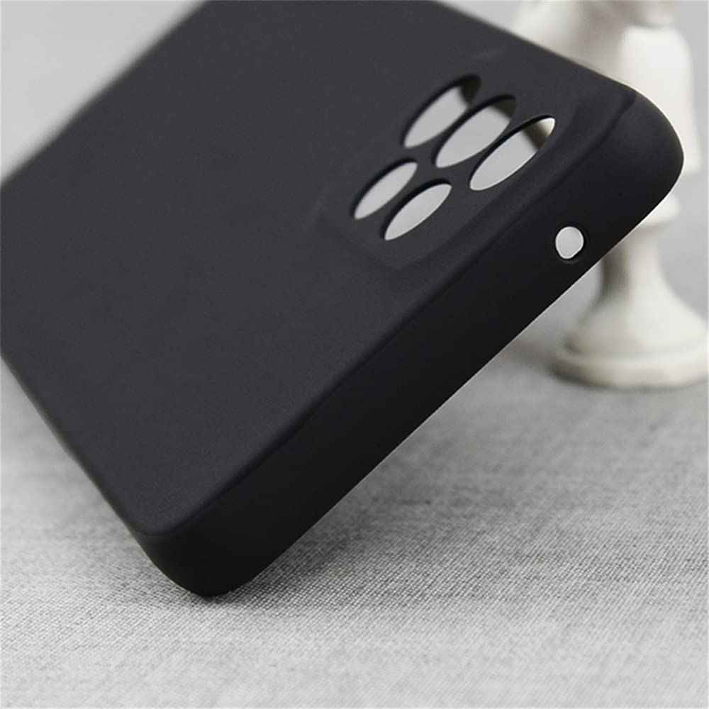 Compatible with Samsung Galaxy A33 5G Case, Flexible Silicone Protective Phone Case (Black) - Safqqa Egypt