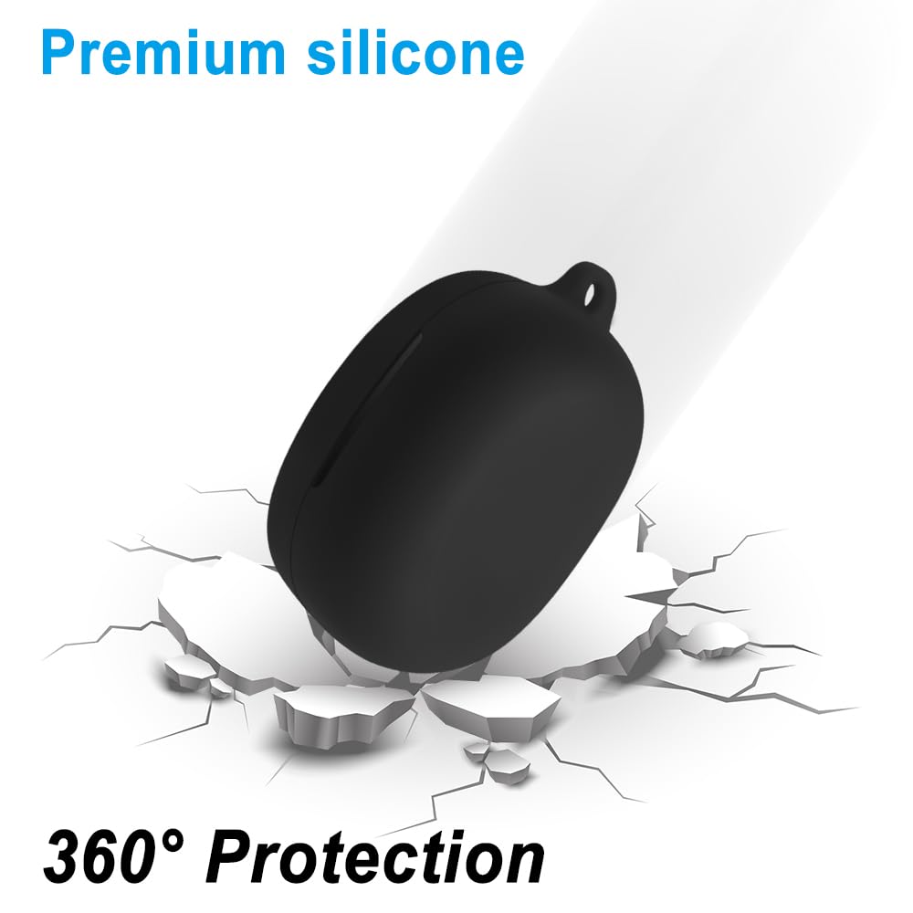 🇸🇦 حافظة سيليكون من Geiomoo متوافقة مع سماعات Anker Soundcore Life P2 Mini مصنوعة من سيليكون متين مقاوم للصدمات والخدوش