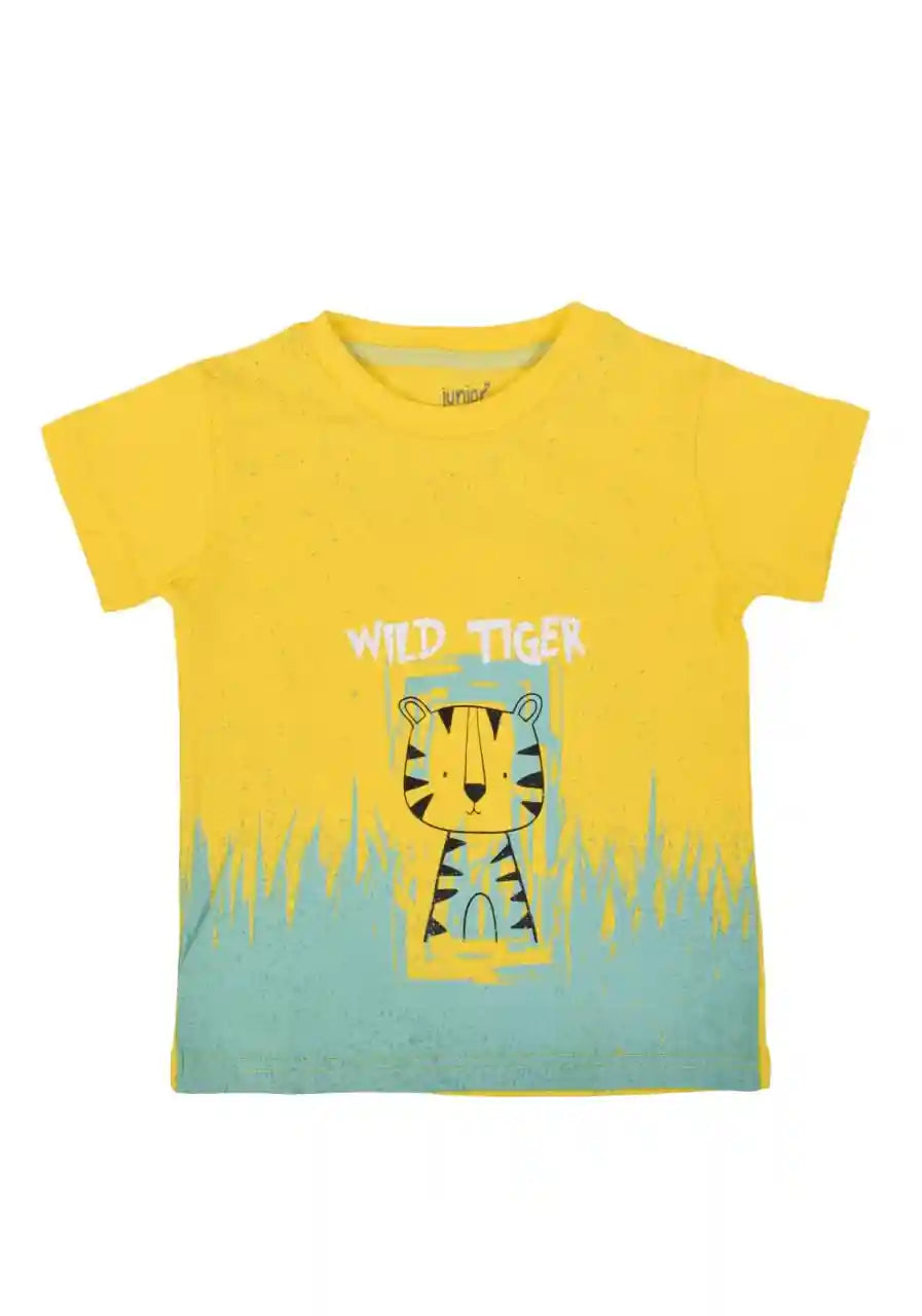 junior Baby Boys Short Sleeve T-Shirts - Safqqa Egypt