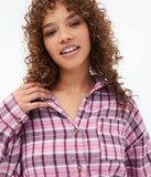 قميص نسائي من AEROPOSTALE 7778F21A بأزرار سفلية