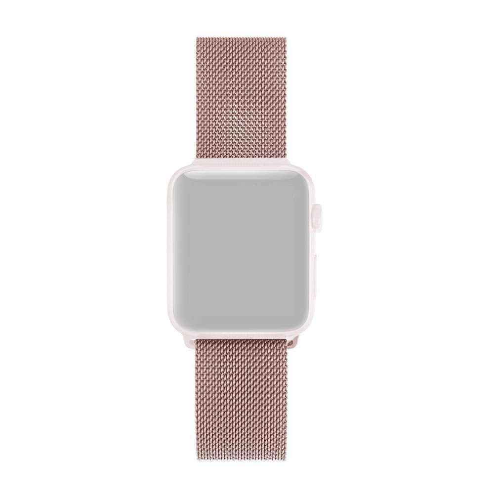 X-DORIA XURIA MESH BAND (MILANESE) WRISTBAND FOR APPLE WATCH 42&44MM, ROSE GOLD - Safqqa Egypt