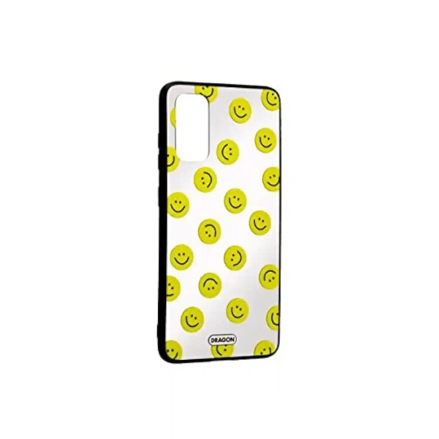 Dragon Mirror Back Cover Hard Slim Creative Case Smile Emoji Desing For Samsung Galaxy S11E, S20 - Multi Color - Safqqa Egypt