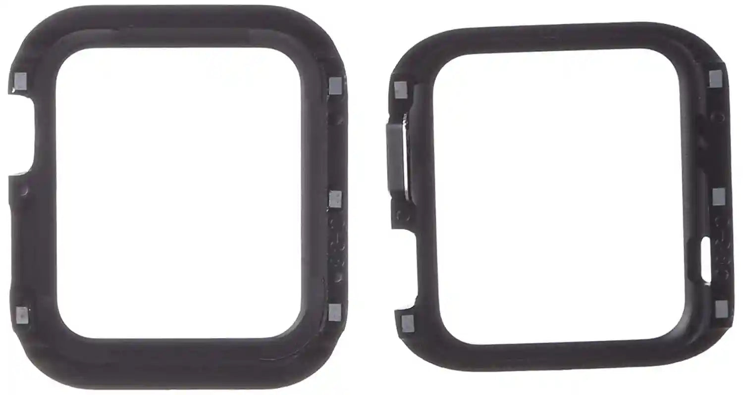 Magnetic metal watch cover, 38 mm - black - Safqqa Egypt