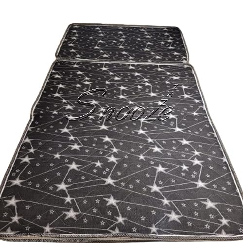 Snooze, Bed to go (foldable) mattress, 195 * 100 cm, stars design - Safqqa Egypt
