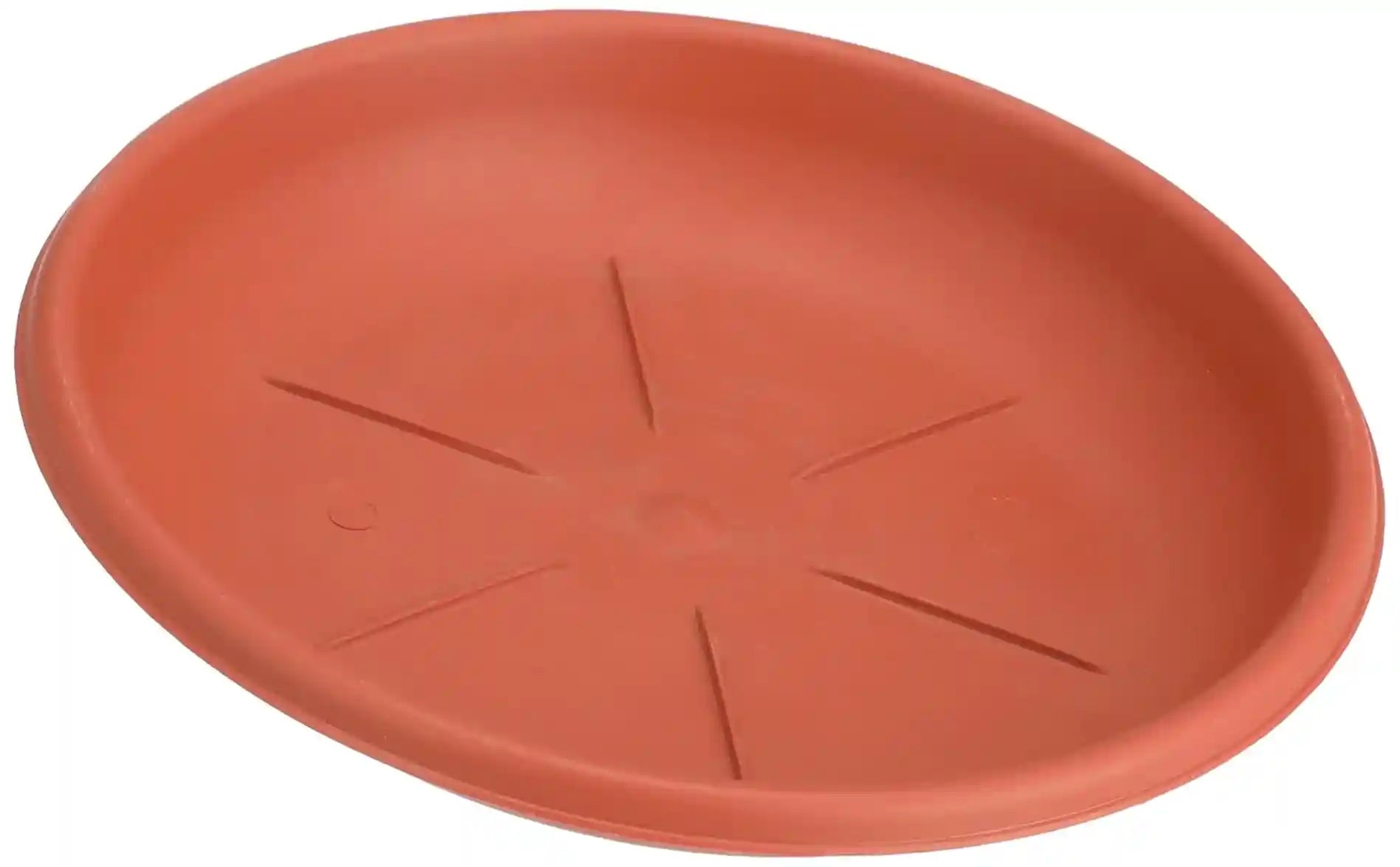 Bama Round Saucer, 20102, Red Brown, Plastic - Made In Italy - Safqqa Egypt