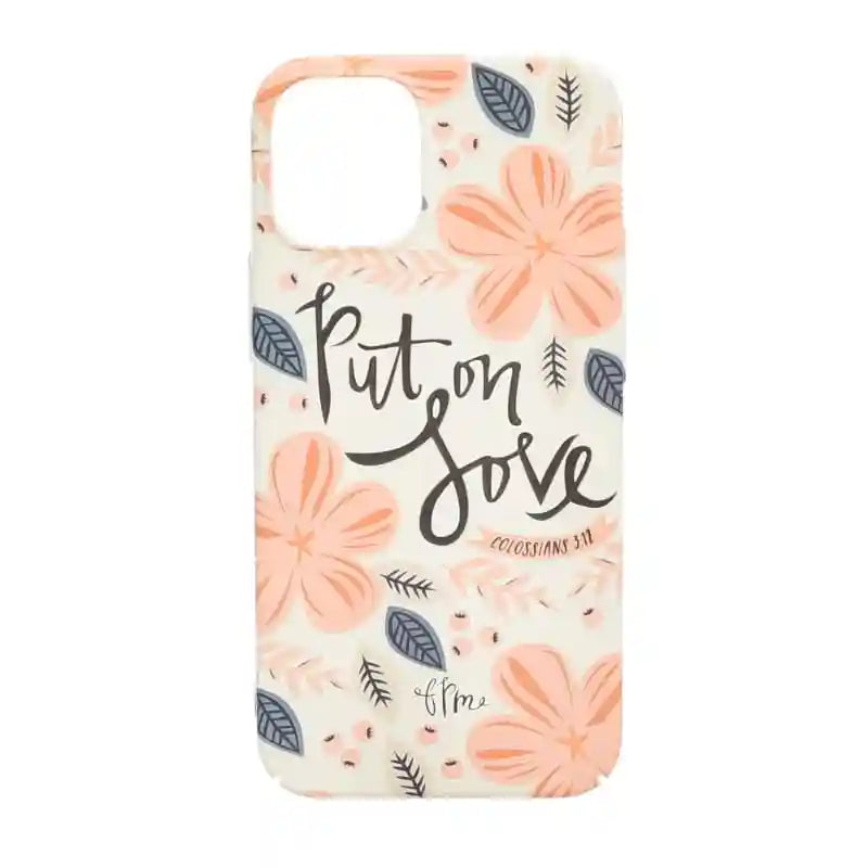 Generic Silicone High Quality Back Phone Protection Case With Flowers Print Design And Safety Edges For Iphone 12 (5.4) - Multi Color - Safqqa Egypt