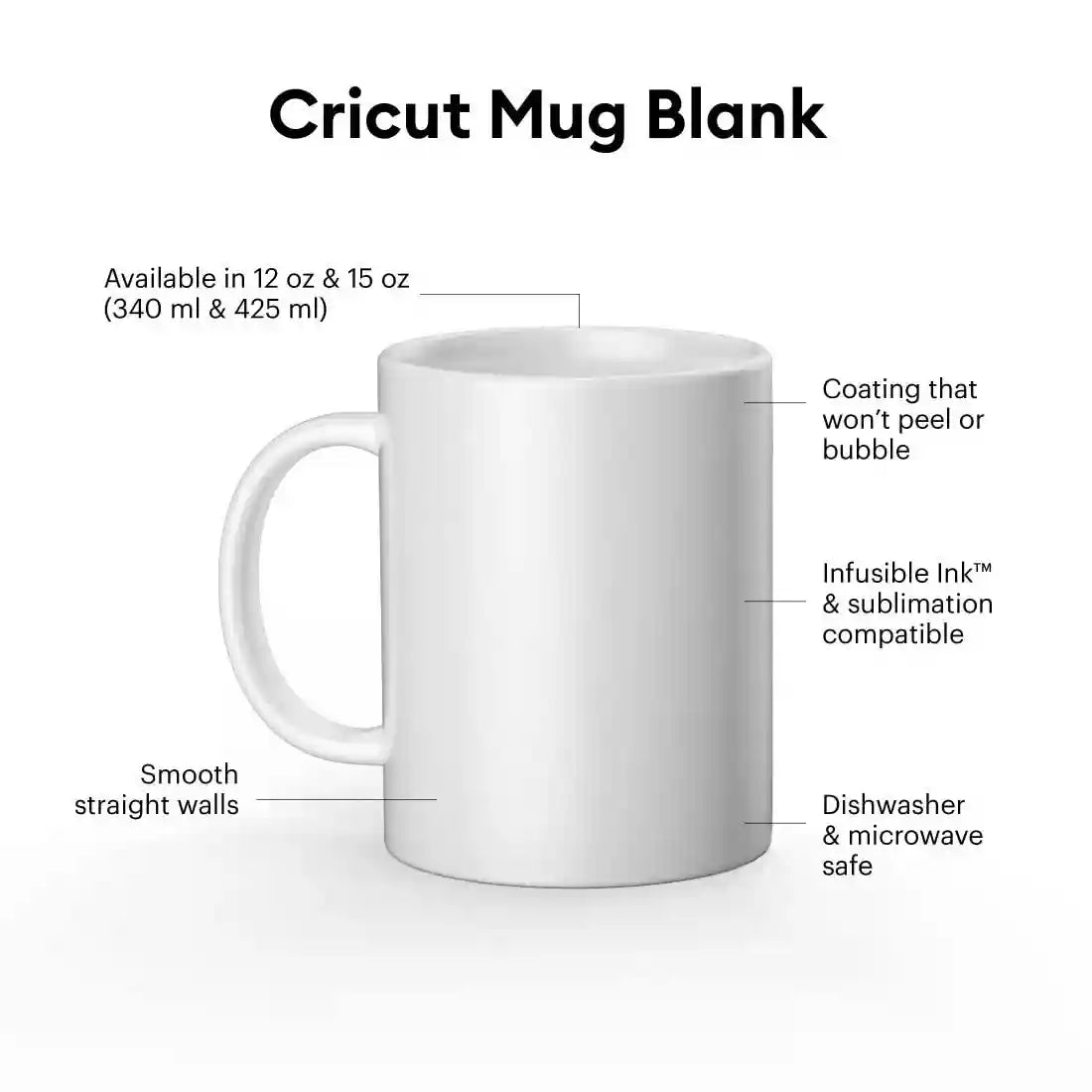 Cricut Infusible Ink Transfer Sheets - 4.5" x 12" - Warm Gray - For Cricut Mug Press, Maker, Explore Air 2 - Safqqa Egypt
