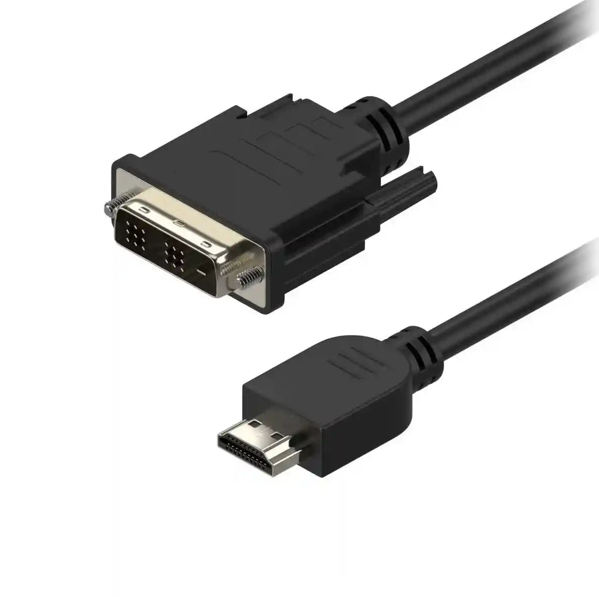 Keendex kx2591 hdmi to dvi-d monitor display cable, 1.4 meters - black - Safqqa Egypt