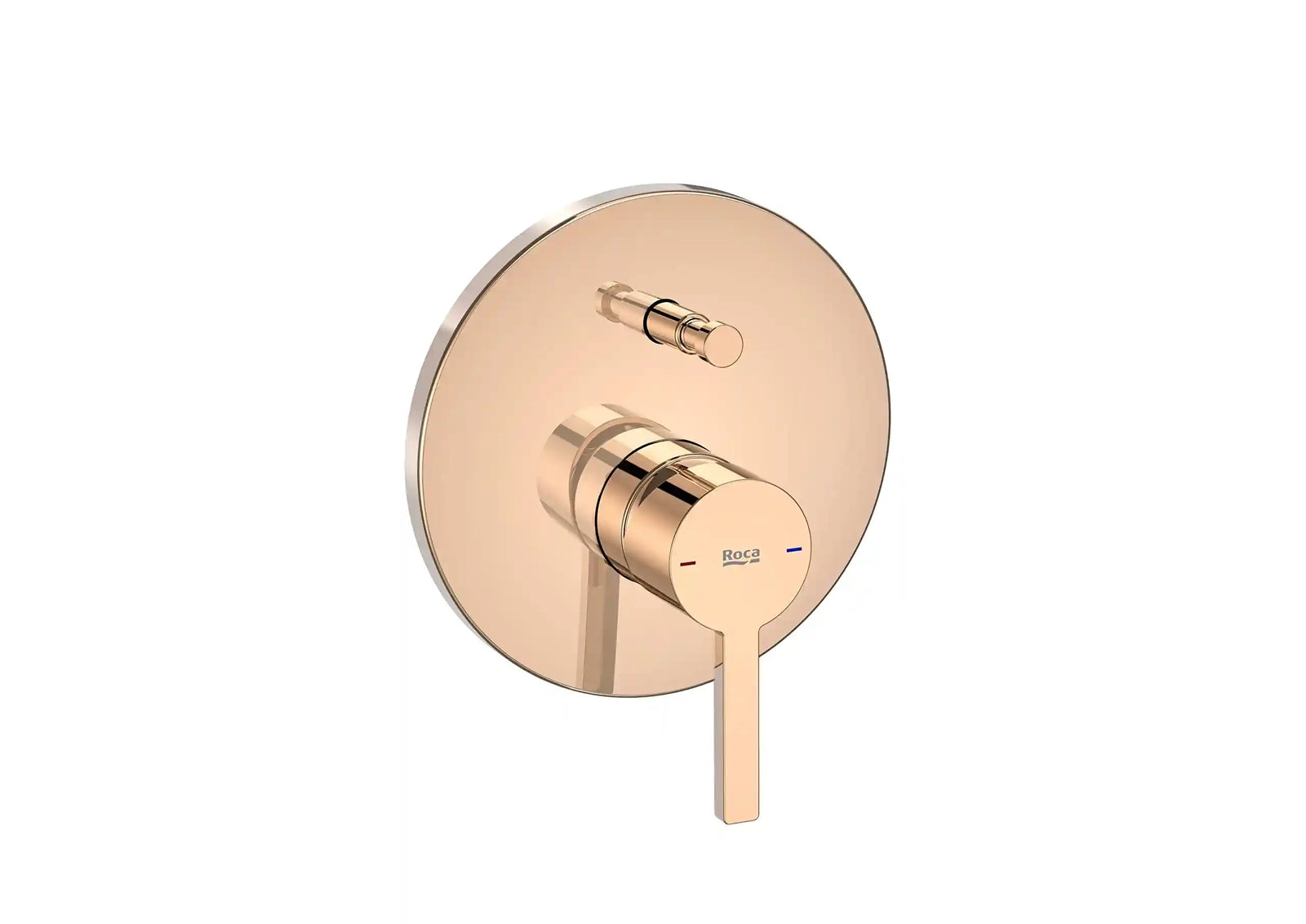 Roca naya burial mixer rose gold with automatic diverter - Safqqa Egypt