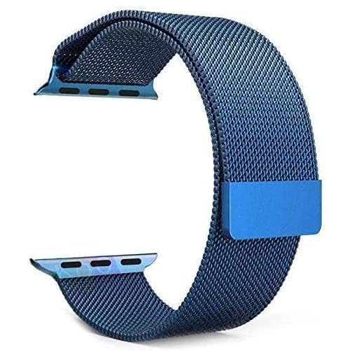سوار مغناطيسي ميلانيز من الفولاذ المقاوم للصدأ لساعة Apple Watch – مقاس 42/44 مم