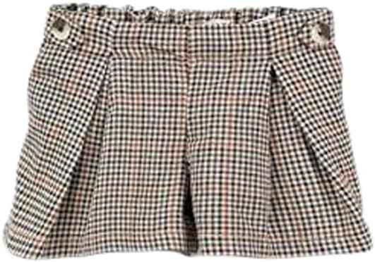 Girls' Checkered Shorts - Safqqa Egypt