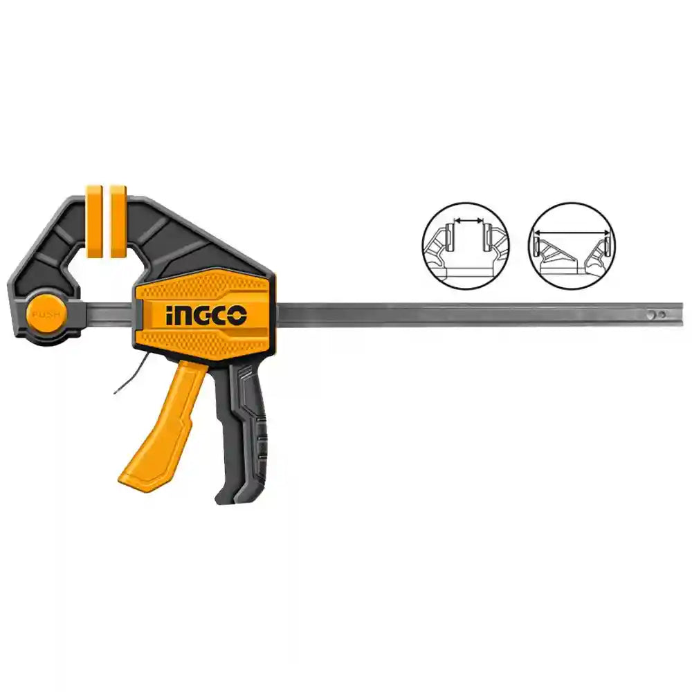 INGCO HQBC01603 QUICK BAR CLAMPS SIZE 18 INCH - Safqqa Egypt