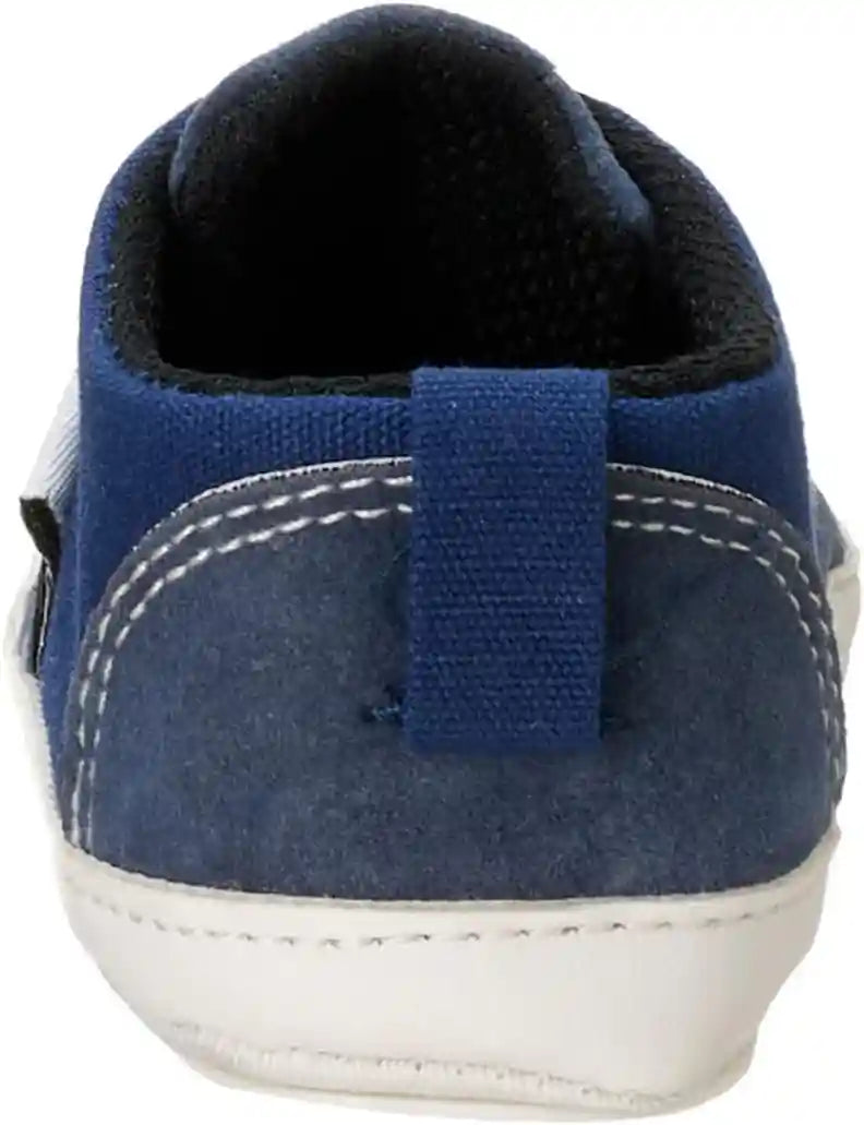 Mix and Max Pull-Tab Contrast Stitching Low-Top Lace-Up Shoes for Boys - Safqqa Egypt