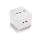 مجموعة Apext للرجال من Lacoste: كرونوغراف عصري جريء مستوحى من ساعات السباق (موديل 2011296)، باللون الأسود