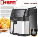 Dessini Digital Air Fryer 8 Litter 1500 Watt Model NO-DS-723D