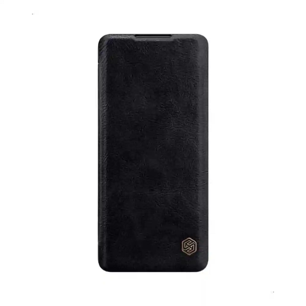 Nillkin Qin Leather Series Cover Case Designed For Huawei Honor 30 Pro/Honor 30 Pro Plus - Black - Safqqa Egypt