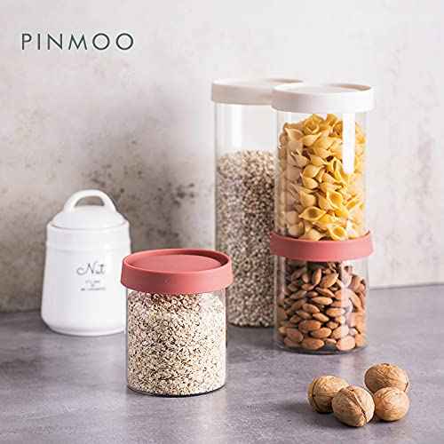 From Pinmoo Original Design Distinctive Stackable Airtight Three Dimension Food Storage Containers - Safqqa Egypt