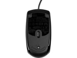 HP X500 Mouse USB Wired Gaming 3 Button Control - Black