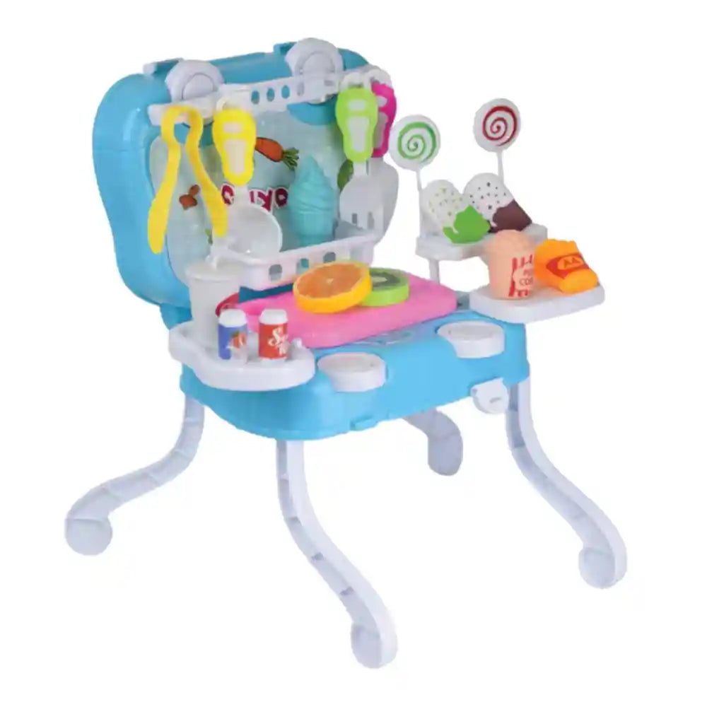 Plastic exquisite cooking car game with car paper and cold drink cup for kids set of 18 pieces - multi color - Safqqa Egypt