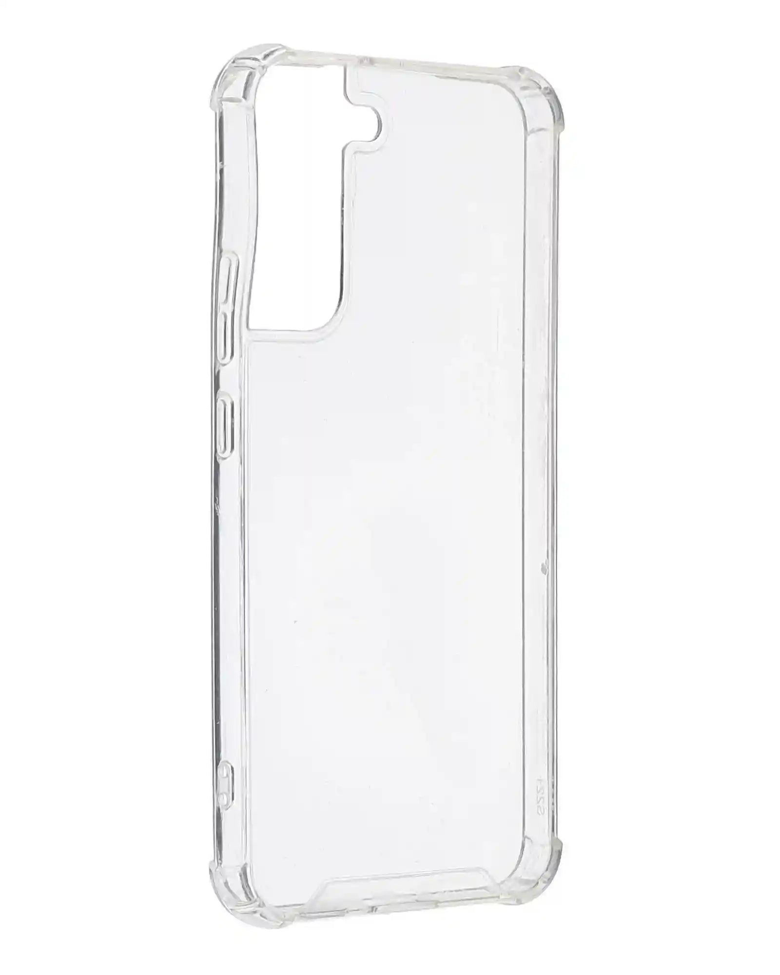Generic Silicone Back Phone Protection Case With Safety Silicone Edges For Samsung Galaxy S22+ Set Of 3 Pieces - Transparent - Safqqa Egypt