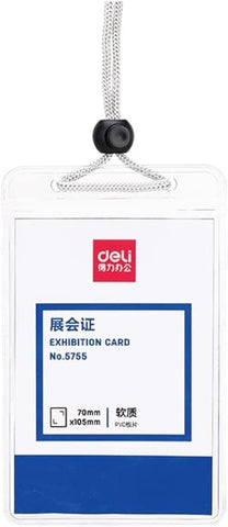 شارة اسم/حزام اتصال من Deli Visual Communication رقم 5755 - رمادي