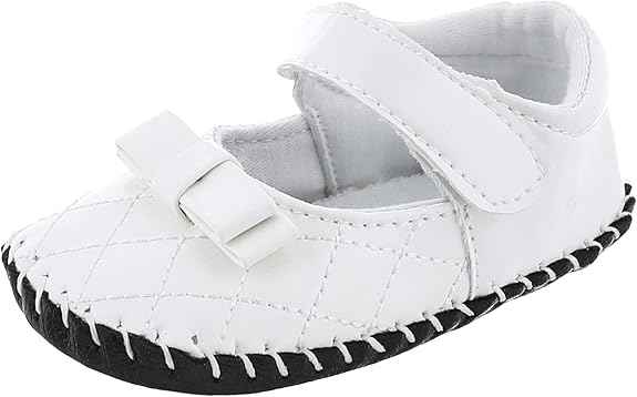 Mix & Max Girls’ D182 Faux Leather Velcro Strap Shoes - Safqqa Egypt
