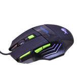 XP KX 2784 LED Optical USB (Wired) Gaming Mouse with 7 Buttons and 42000 DPI - Black