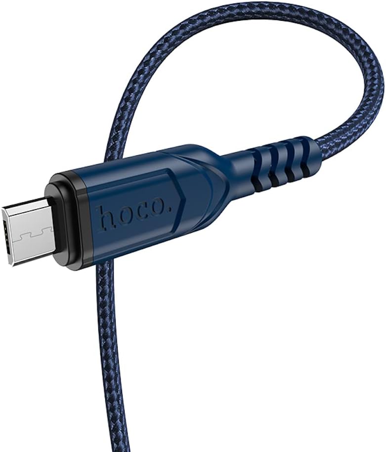 كابل هوكو X59 فيكتوري للشحن ونقل البيانات (2.4A – 1 متر) – USB-A إلى Micro-USB