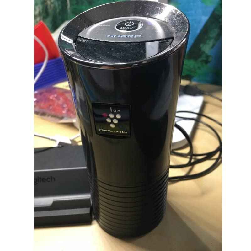 SHARP Air Purifier Car-Ion, Plasmacluster, 3.6 m3, Black IG-GC2A-B-Without a car charger - Safqqa Egypt