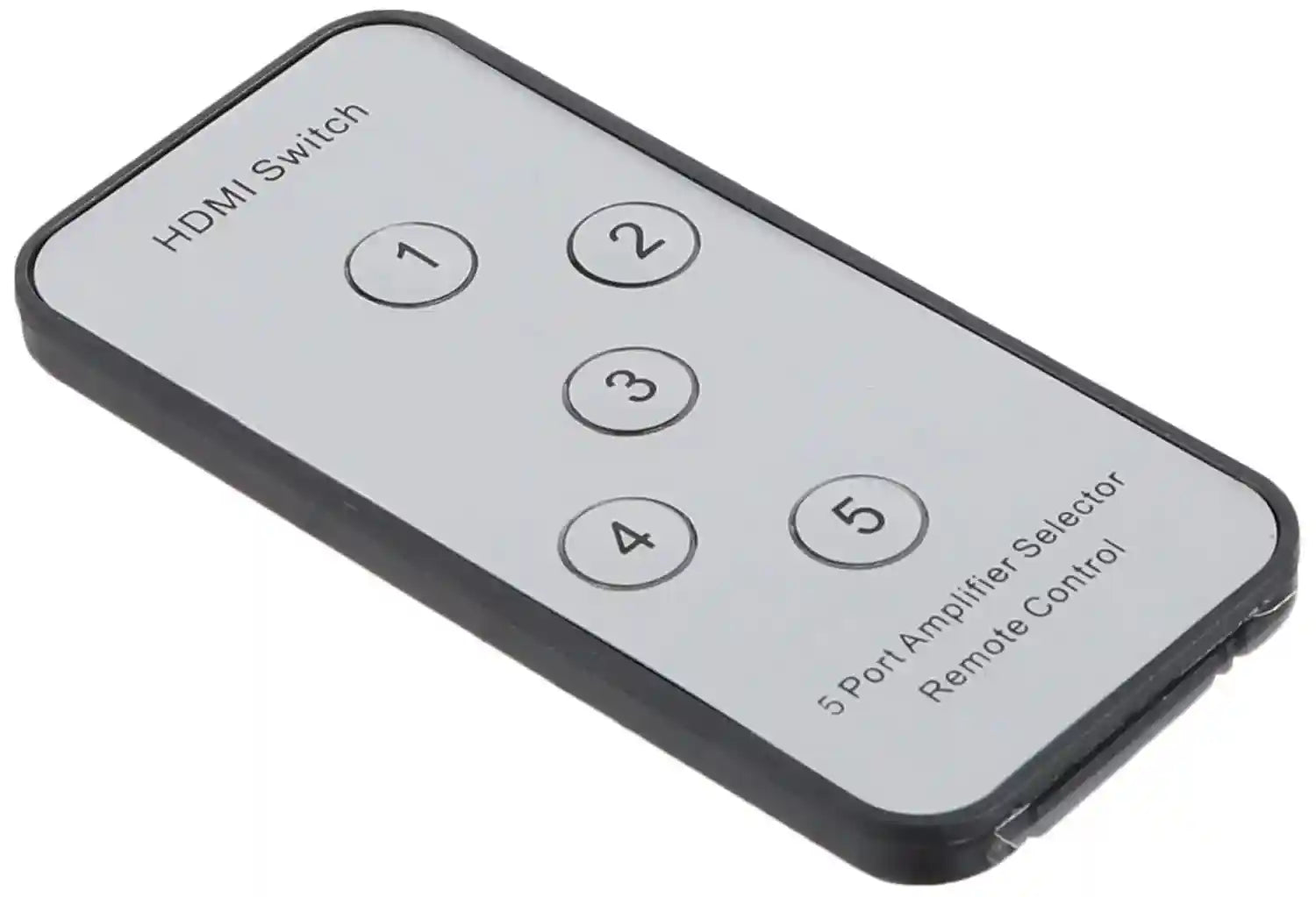 Keendex kx2266 hdmi switch 5x1 with ir wireless remote control (support ultra hd 3d 4k) - black - Safqqa Egypt