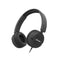Etrain Wired Stereo Foldable Headphone with MIC, 1.5M Black - Safqqa Egypt