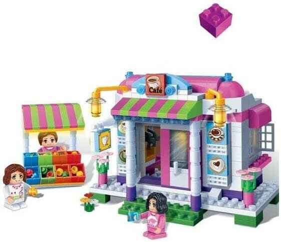 Construction Toys Building Bricks Café - Trend City Banbao 6115 - Safqqa Egypt