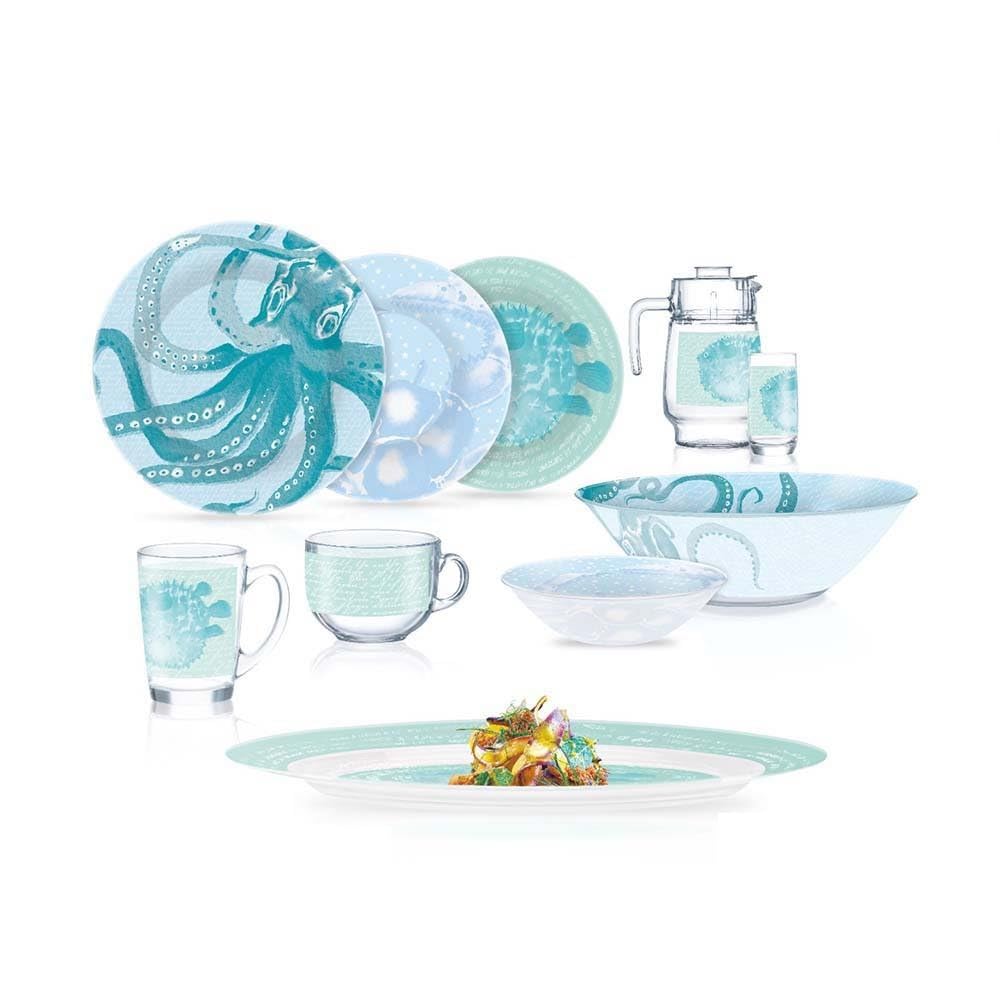 طقم أطباق عشاء مكون من 44 قطعة من لومينارك