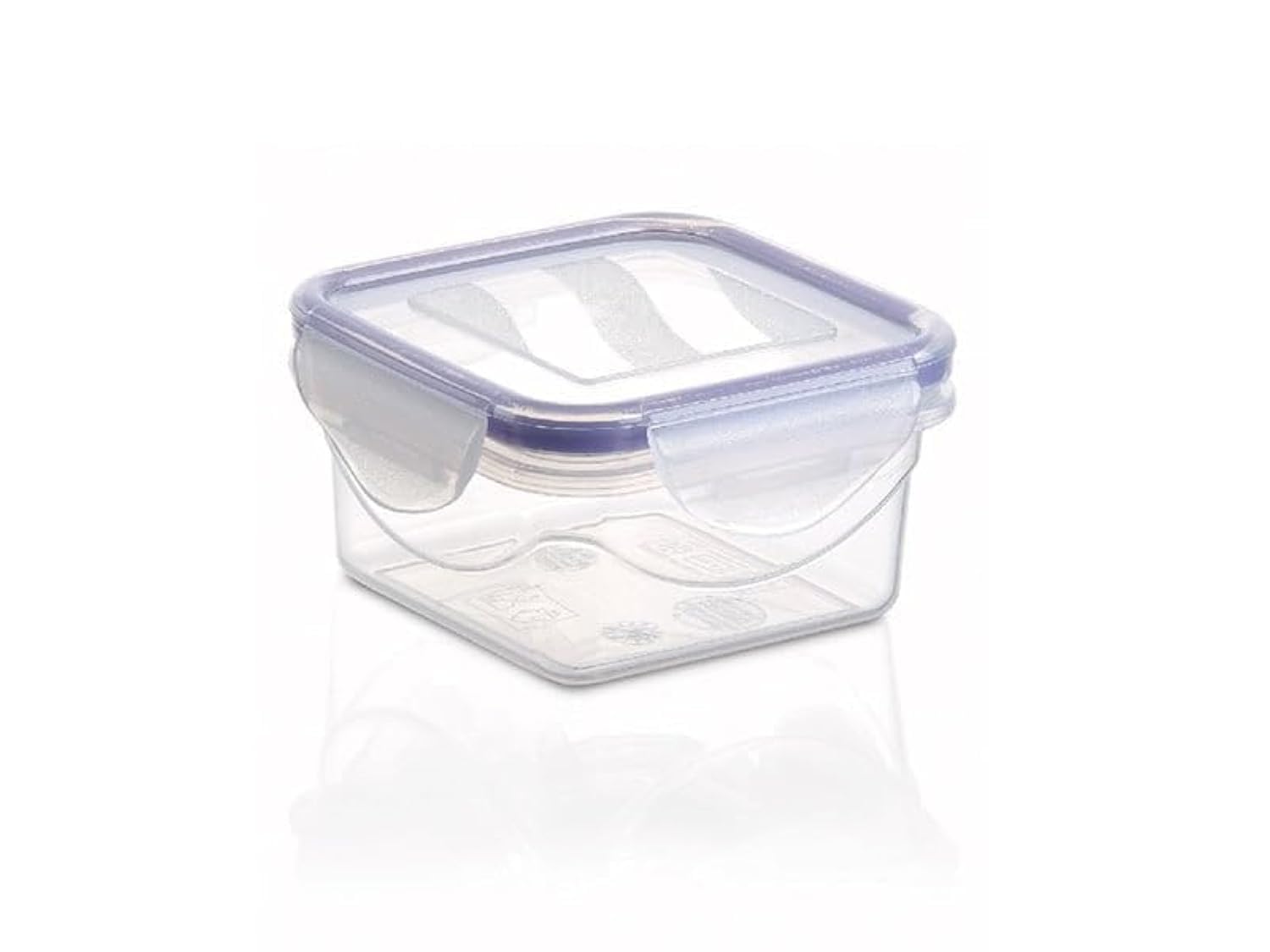 حاوية بلاستيك صغيرة مربعة من اوكسان