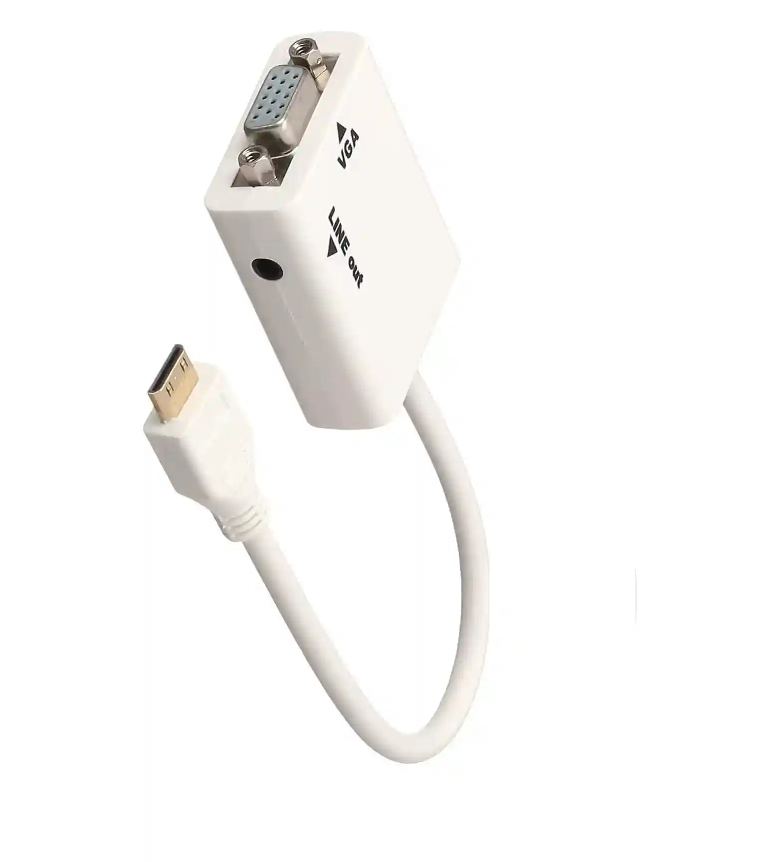 Keendex kx1732 hdmi to vga adapter - white - Safqqa Egypt