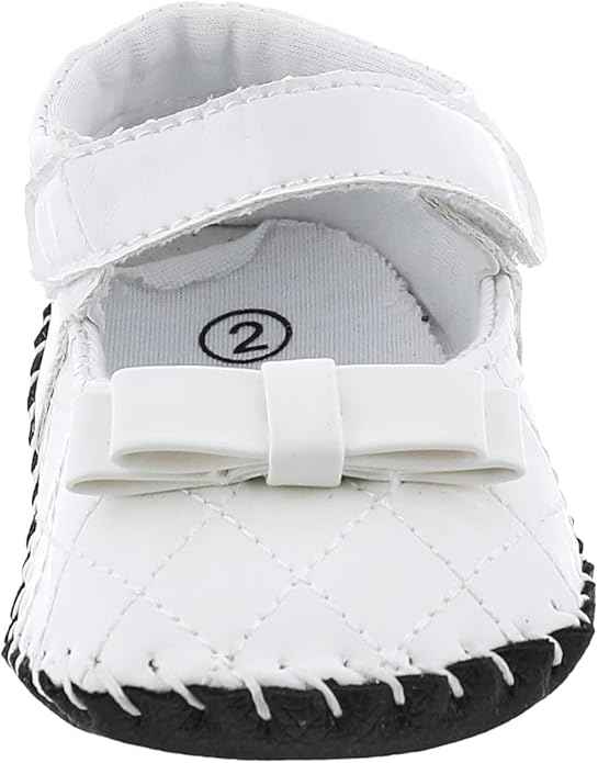 Mix & Max Girls’ D182 Faux Leather Velcro Strap Shoes - Safqqa Egypt