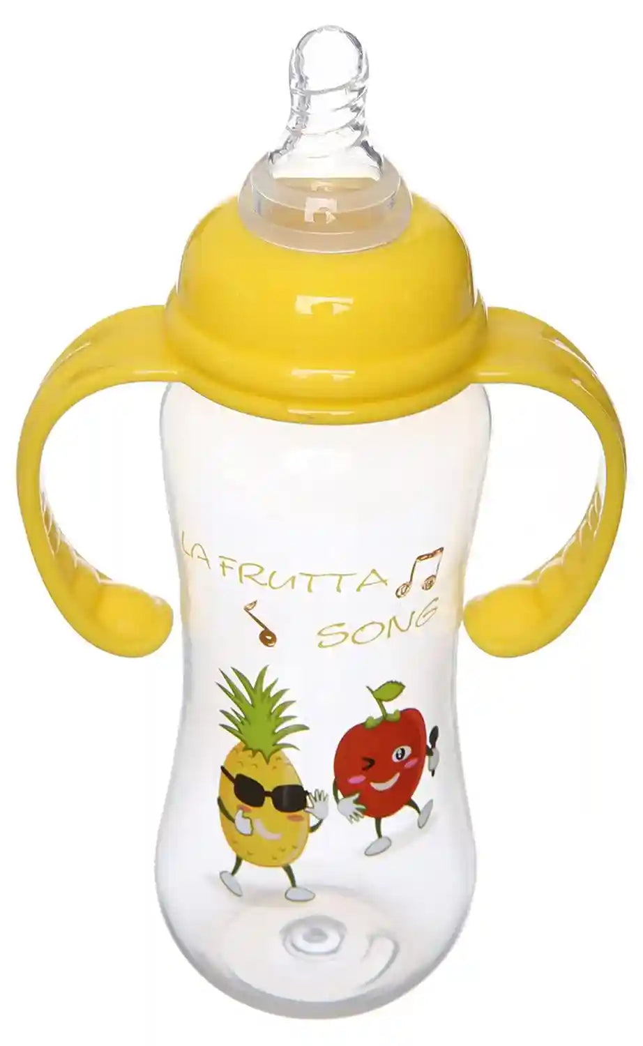 La frutta feeding baby bottle with handle - 240 ml - Safqqa Egypt