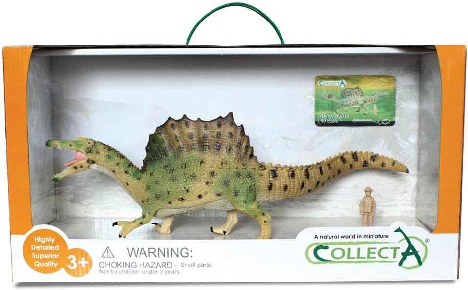 CollectA 1:40 Spinosaurus (with movable jaw) in Window Box - Safqqa Egypt