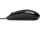 HP X500 Mouse USB Wired Gaming 3 Button Control - Black