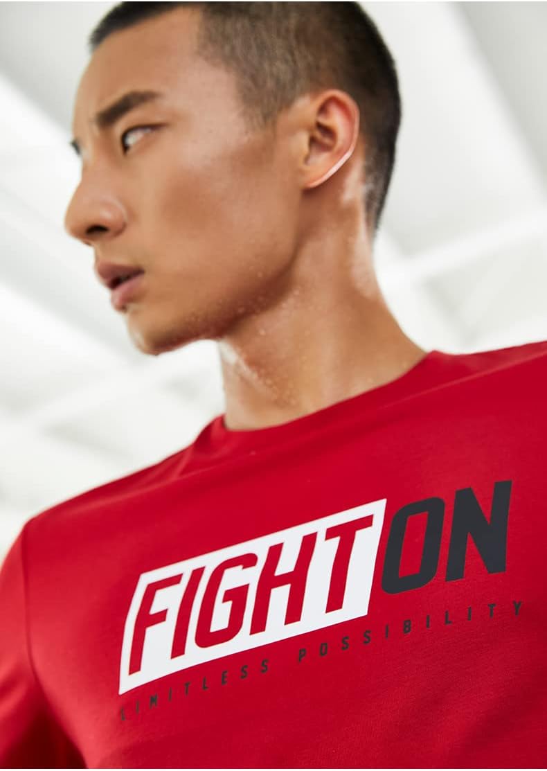 تيشيرت باكمام قصيرة للرجال من انتا