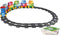 Dubie The Alphabet Train - 71 Pieces and 26 Learning Cards - Safqqa Egypt