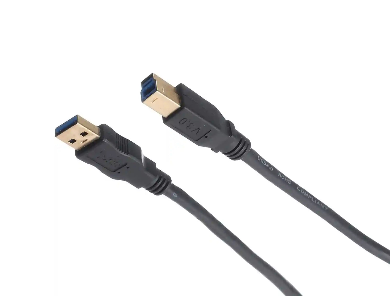 Keendex Kx1972 Cable Printer USB (B) 3.0 Male To USB 3.0 SuperSpeed, 2M - Black - Safqqa Egypt