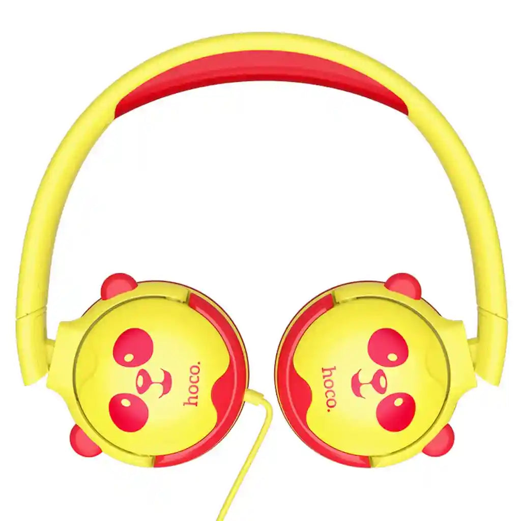 Hoco W31 Wired Kids Headphones – 85dB Volume Limit, 3.5mm Jack, 1.2m Cable – Comfortable Fit – - Safqqa Egypt