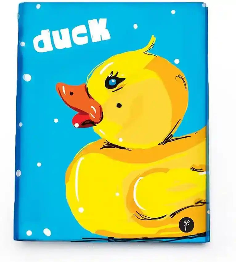 YM Sketch Agenda Planner 2 Ring Mini Binder A6 - Duck, Blue 983, 11.2 x 16.6 cm - Weekly Planner, 12-Month Spread, Undated for Any Year - Safqqa Egypt