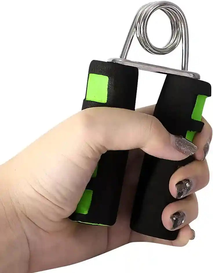 Maveek A shape Foam Handle Hand Grips Gripper Arm Muscle Builder Wrist Resistance Strengthener - Safqqa Egypt
